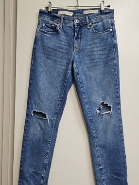 Pilcro and the Letterpress Slim Boyfriend Jean Size 27